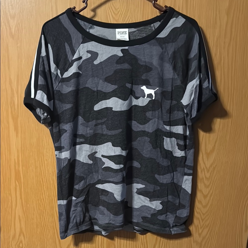 Victoria's Secret Pink Camo T-Shirt